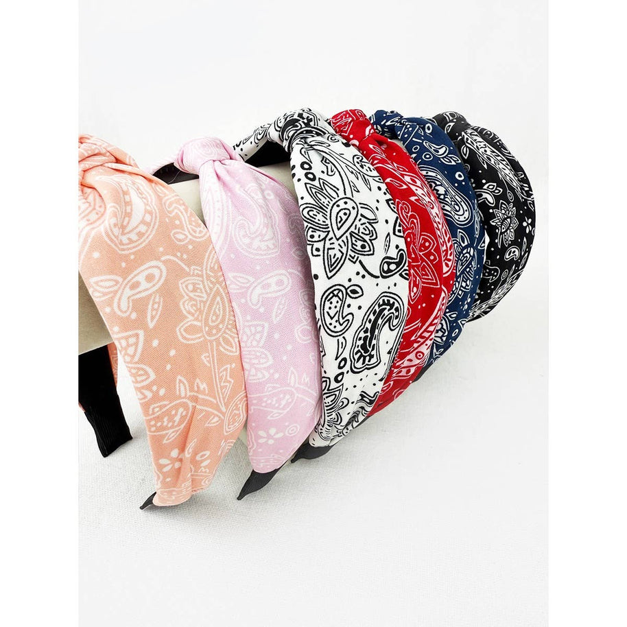 All Year Long Bandana Knot Hairband