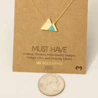 Stone Mountain Pendant Necklace