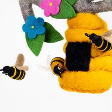 Baby Mobile - Bee Hive and Honey Bee