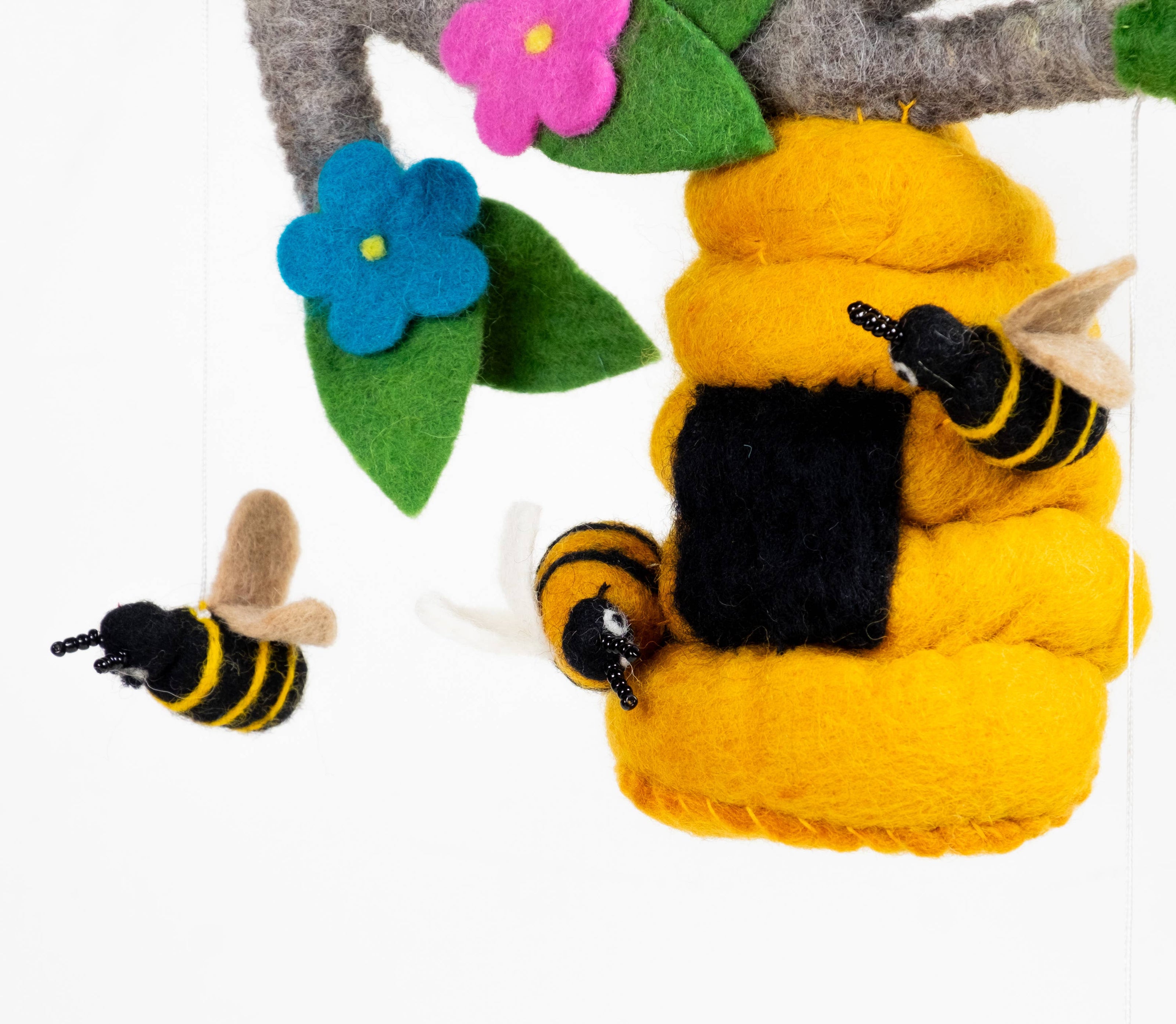 Baby Mobile - Bee Hive and Honey Bee