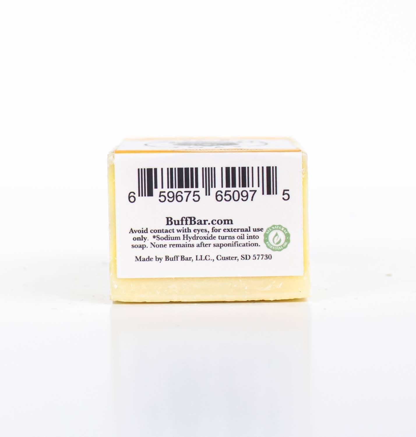 Lemon Drop Bison Tallow Soap Bar