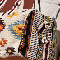 Ethnic Print Duffel Bag