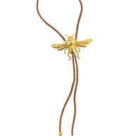 Gold Bumblebee Bolo Tie