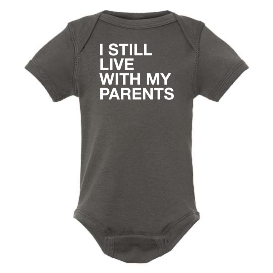 Live with Parents Onesie