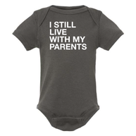 Live with Parents Onesie