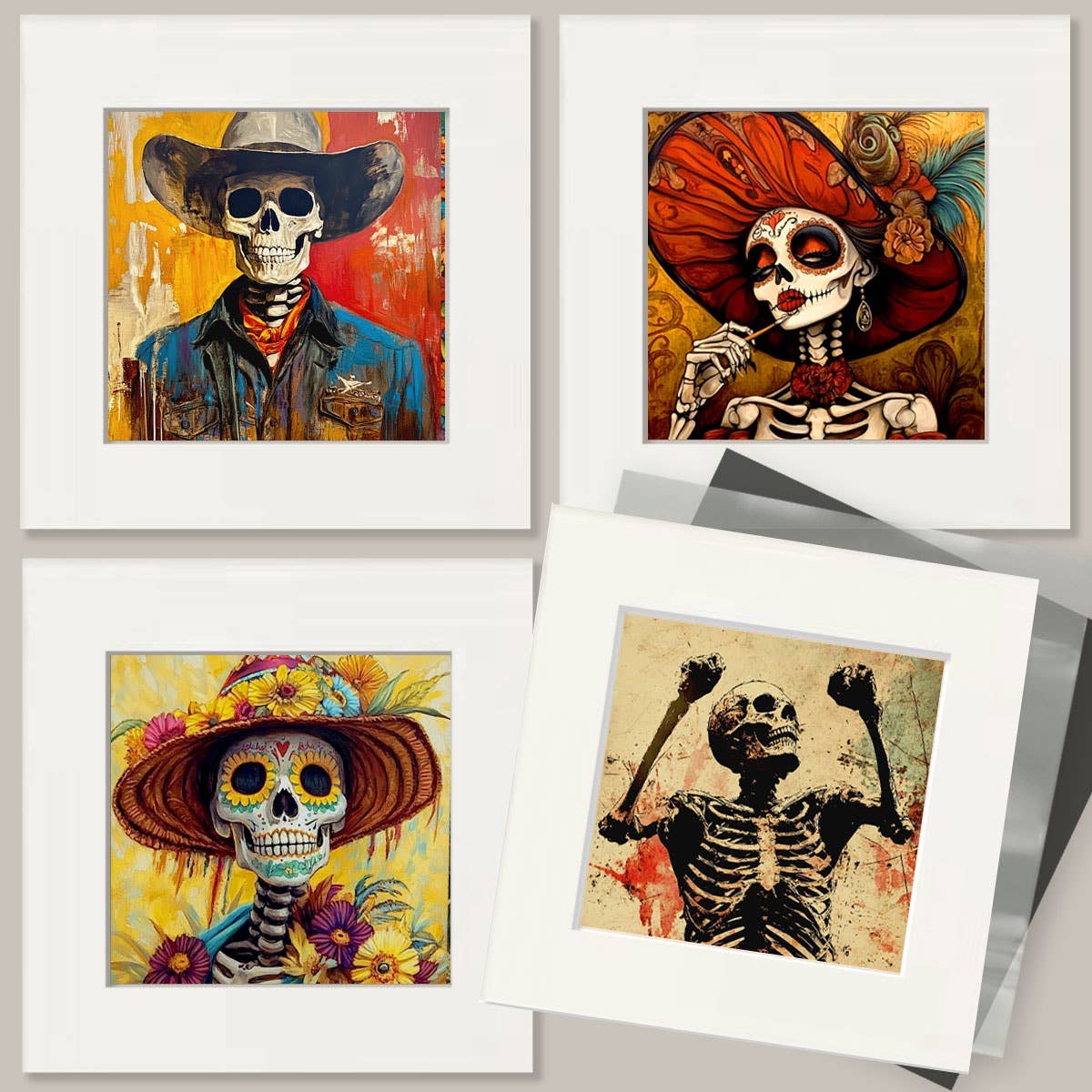 Dead Eye Dick - Skull & Skeleton Art Prints