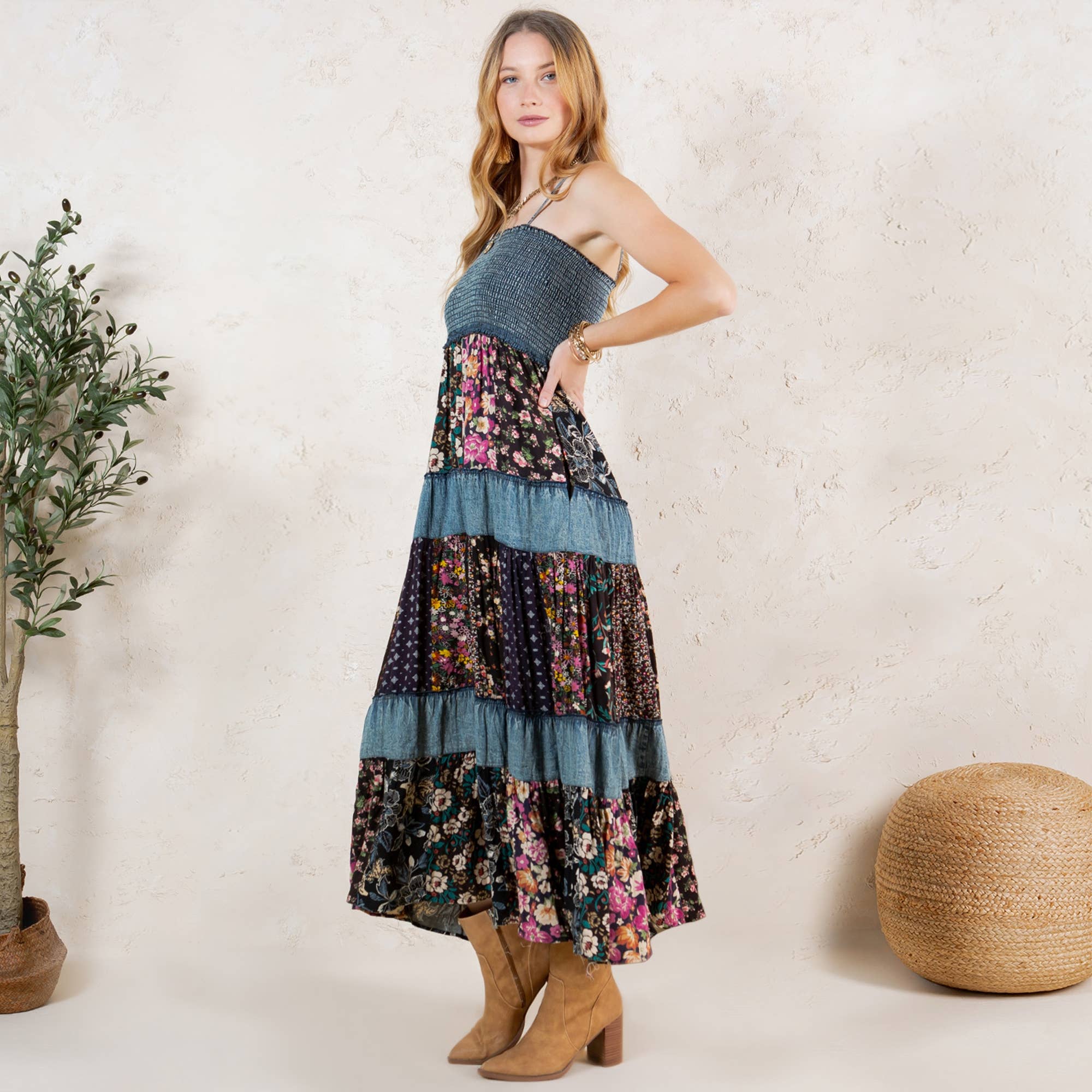 Artisan Pearl Maxi Dress