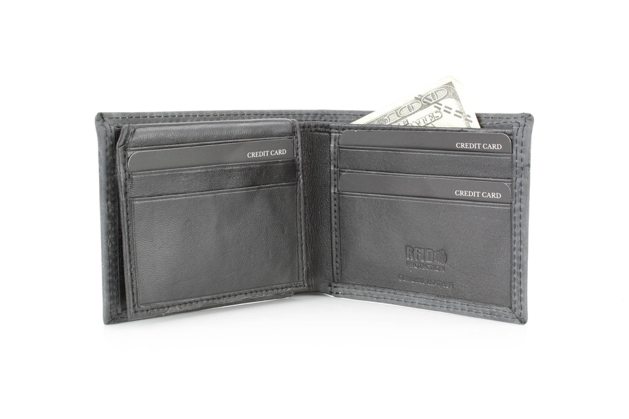 Men’s Bi-Fold Wallet with Praying Cowboy Emboss