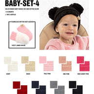 C.C Baby Pom Beanie and Mitten Set