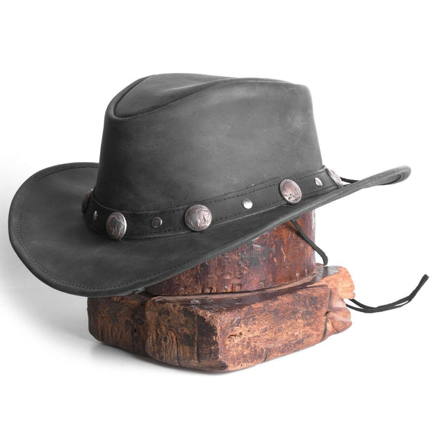Bullring Leather Western Outback Hat