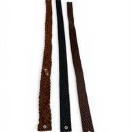 Braided and Textured Leather Bands