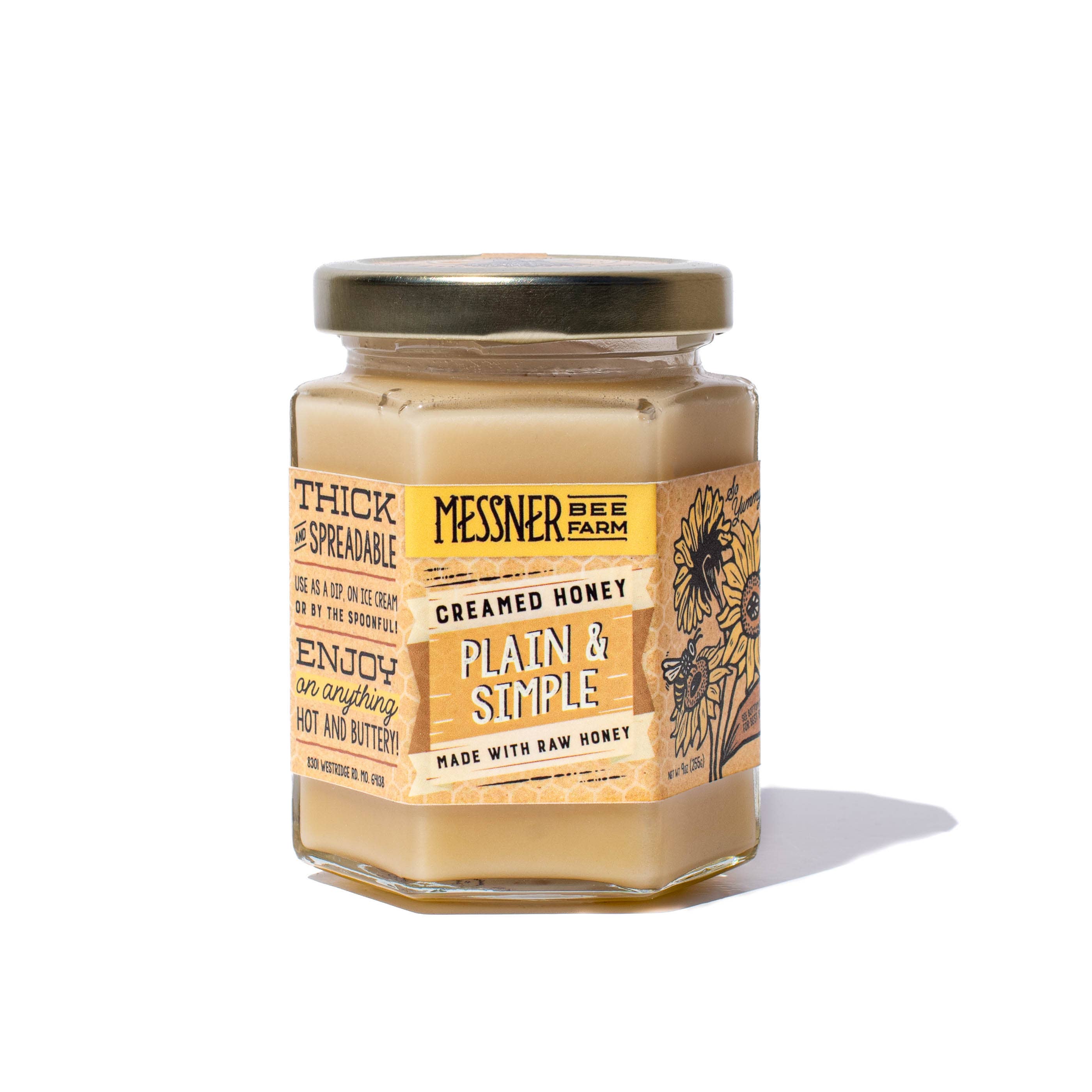 Creamed Honey, 9oz.