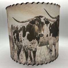 Lampshade Longhorn Trio, 8-inch