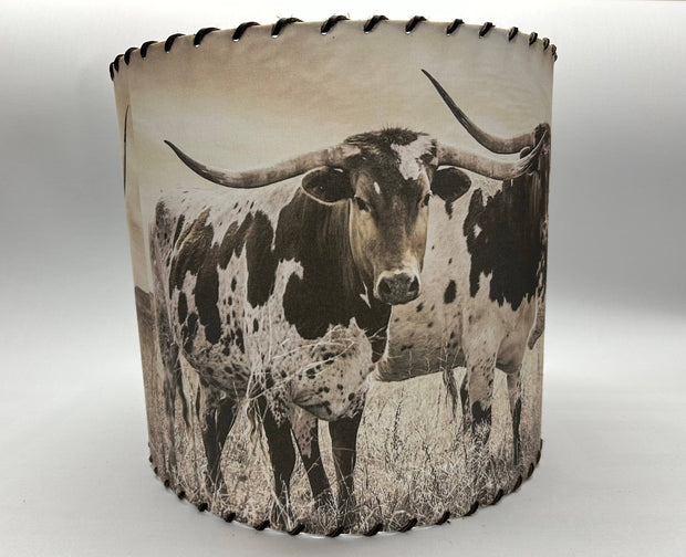 Lampshade Longhorn Trio, 8-inch