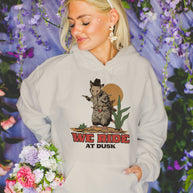 Possum Cowboy Fleece Hoodie