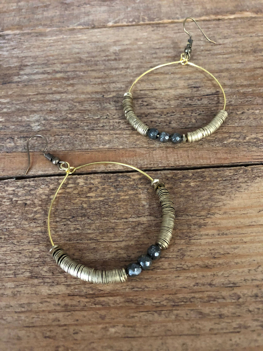 Drama Queen Hoop Earrings