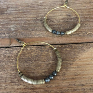 Drama Queen Hoop Earrings