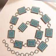 Pave Stone Concho Belt