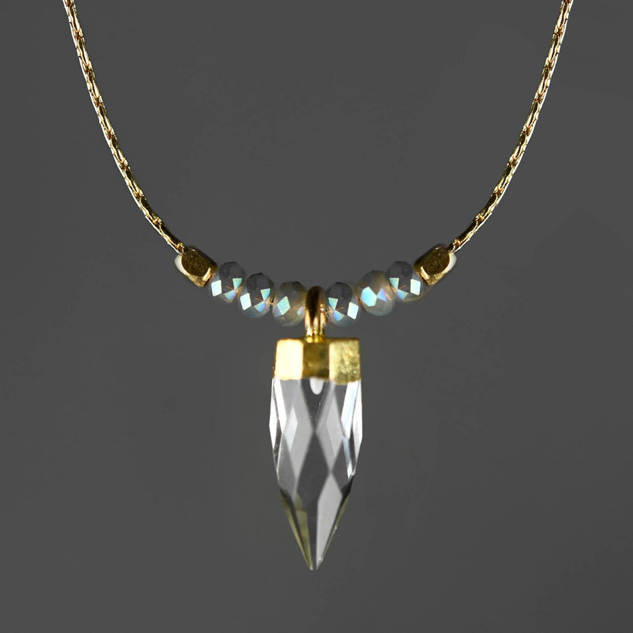Crystal Point Necklace