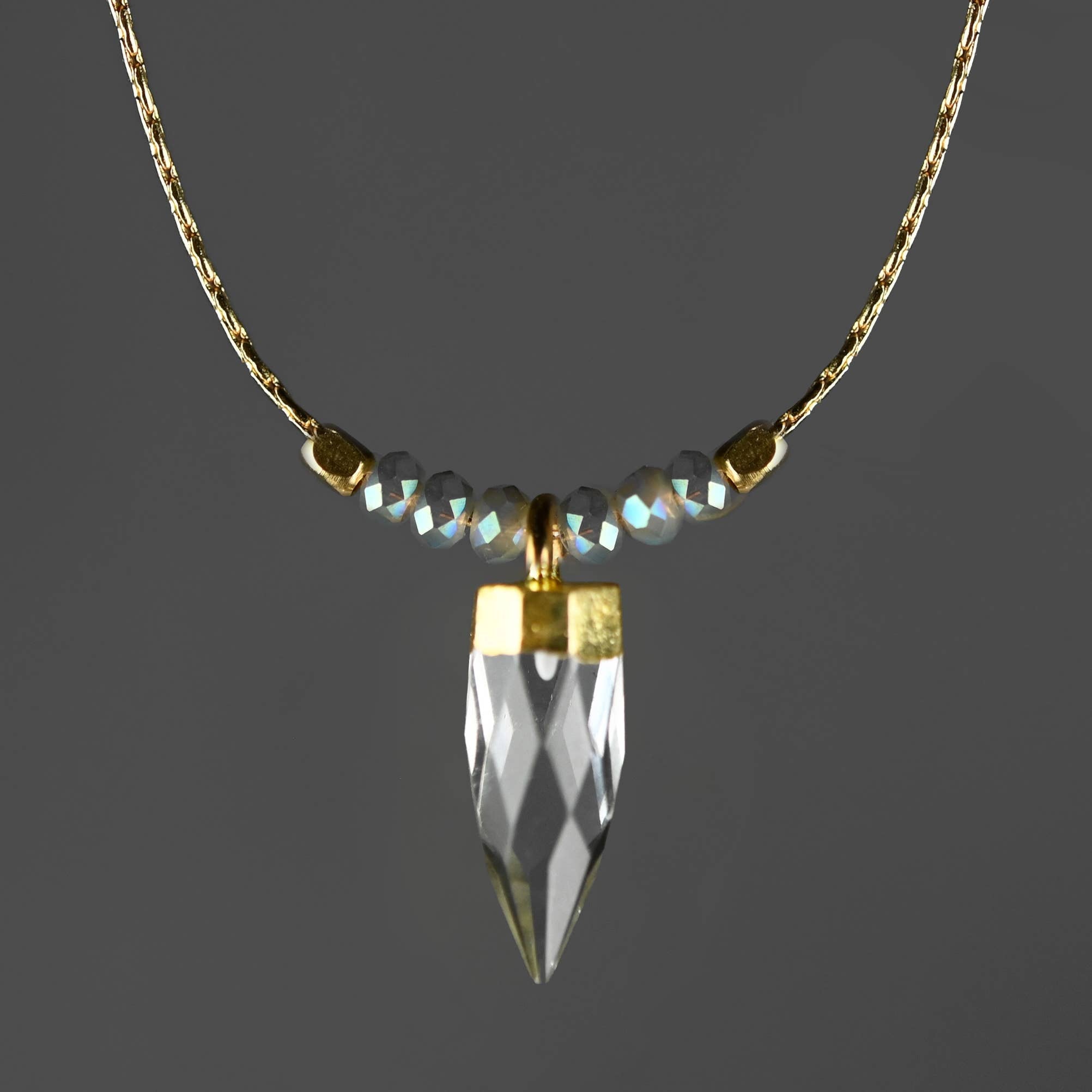 Crystal Point Necklace