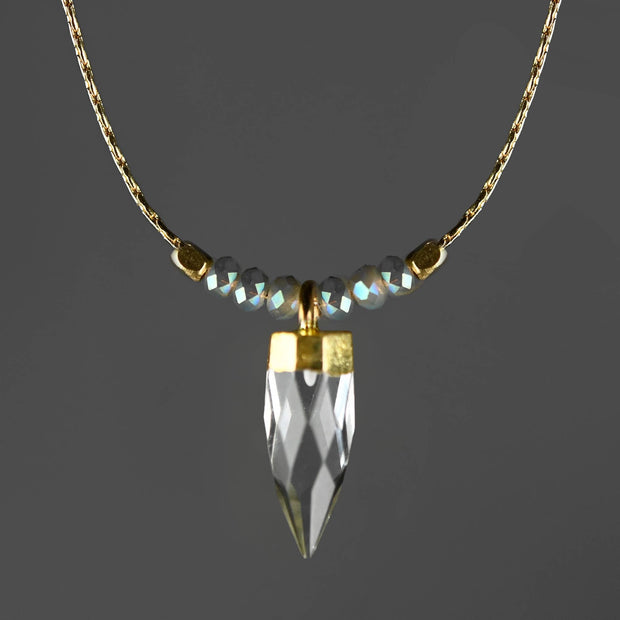 Crystal Point Necklace