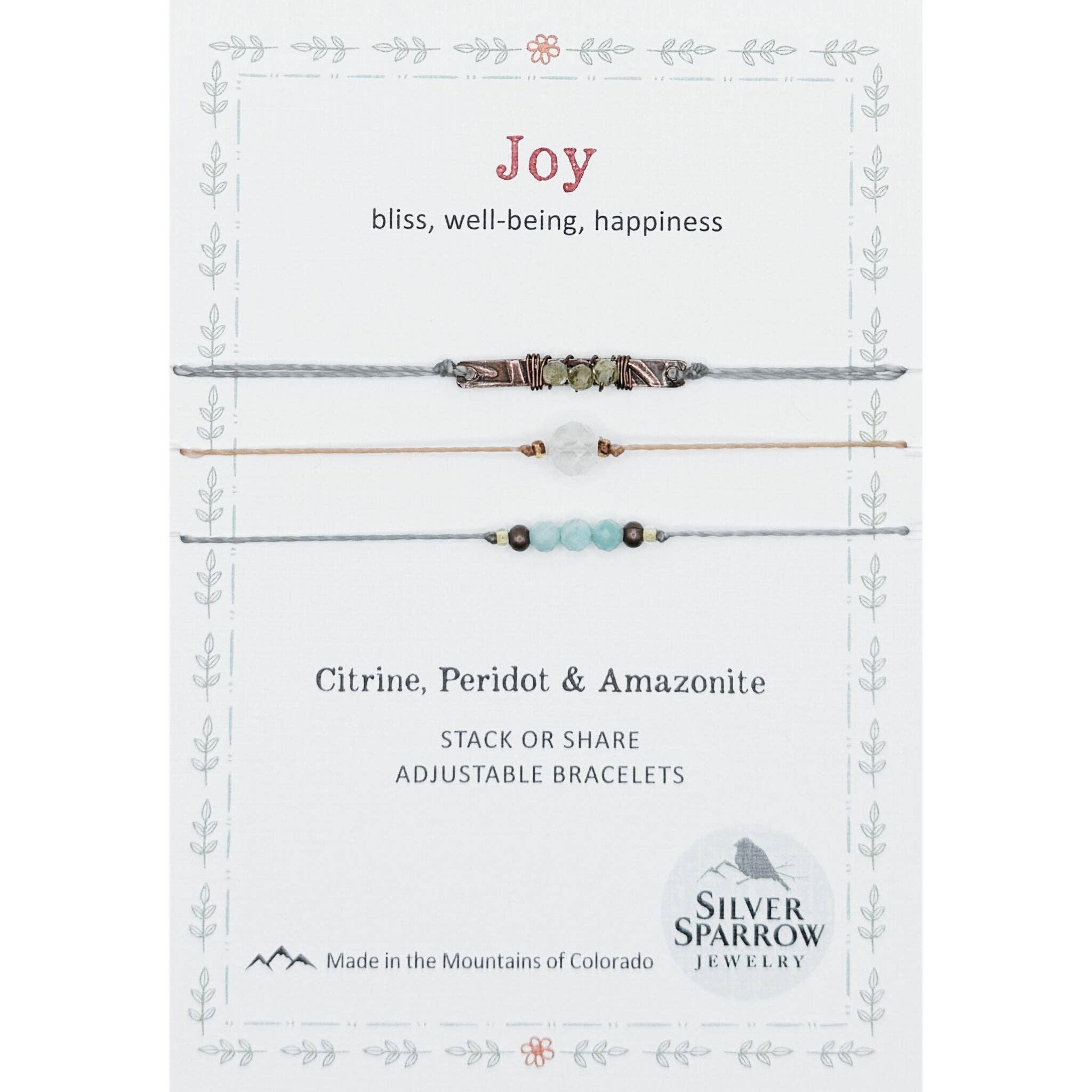 Joy Stackable Bracelet Trio