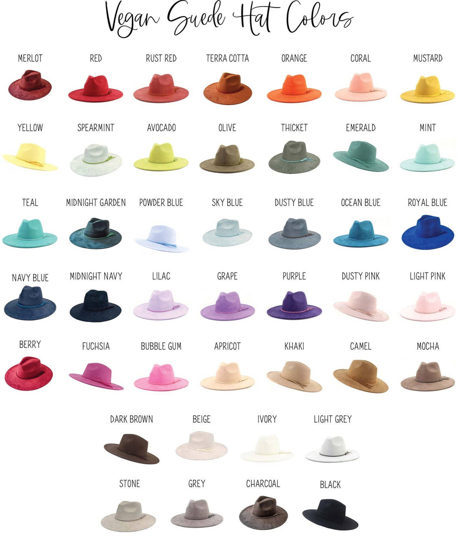 Engraved Floral Rancher Hat, Full Brim