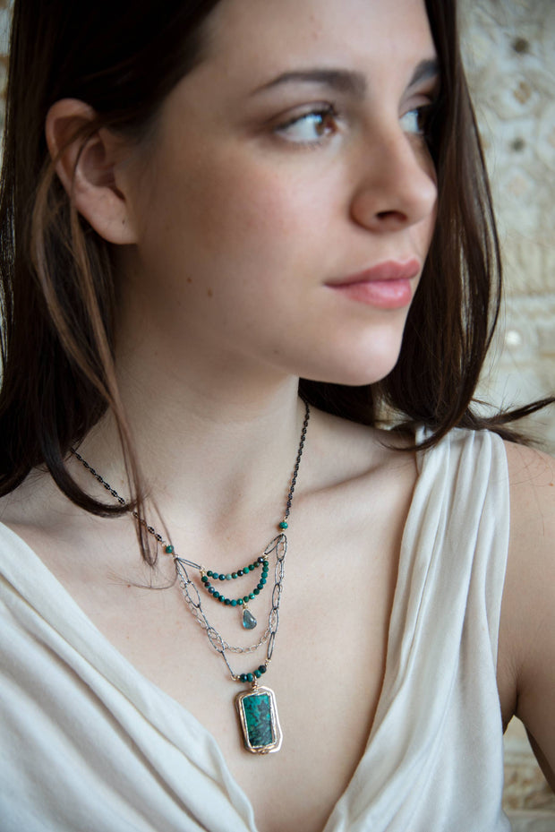 London Blue Necklace