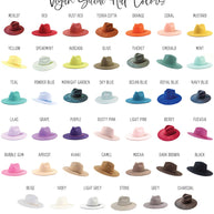 Engraved Floral Rancher Hat