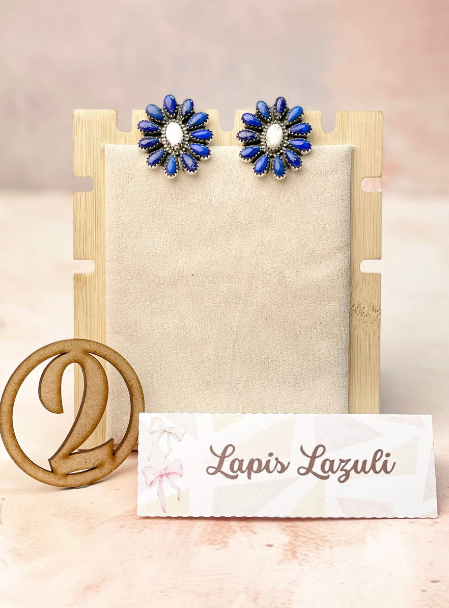 Blooming Stone Earrings