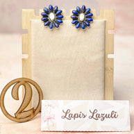 Blooming Stone Earrings