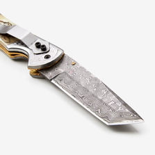 Titan American Eagle - White Wolf Damascus folding / EDC/