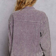 Distressed Corduroy Jacket