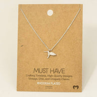 Humming Bird Pendant Necklace