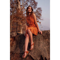 Myra Crockler Hand-Tooled Sandals