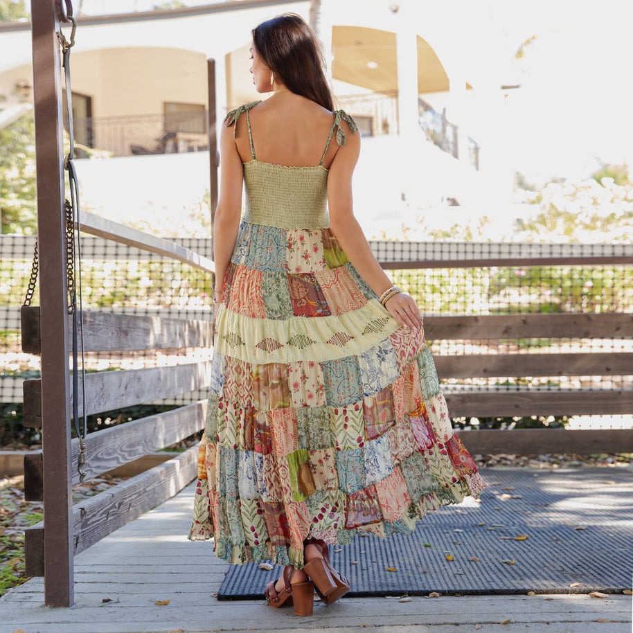 Artisan Pearl Maxi Dress