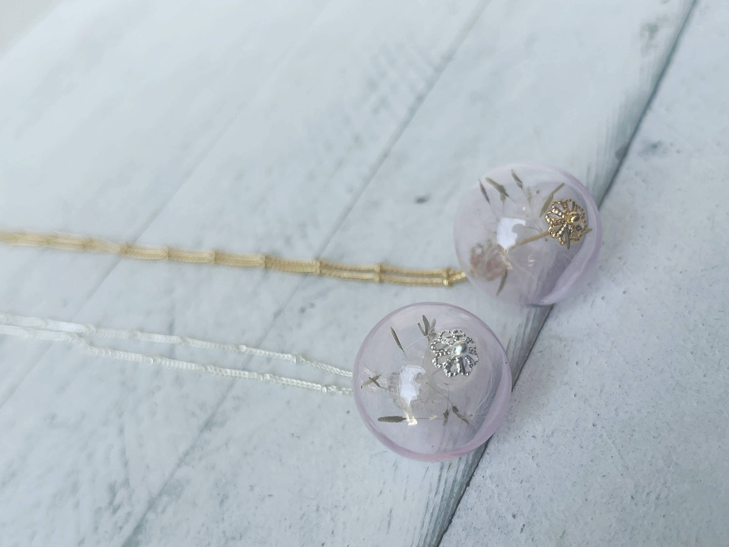 Dandelion Wish Necklace