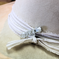 Handmade Clear Crystal Hat Clip