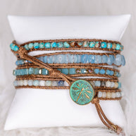 Heart Wrap Bracelet