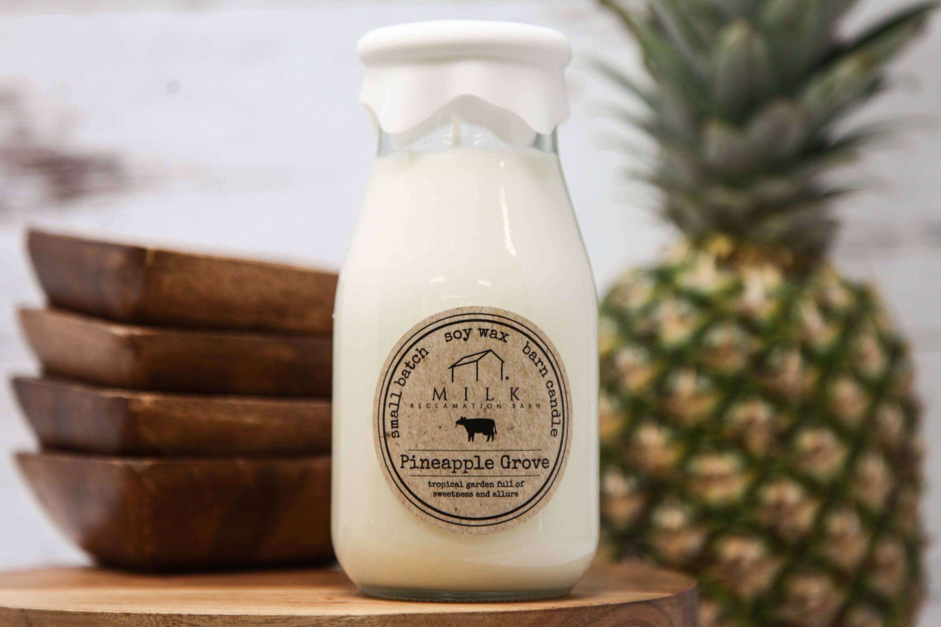Milk Bottle Candle 13 oz