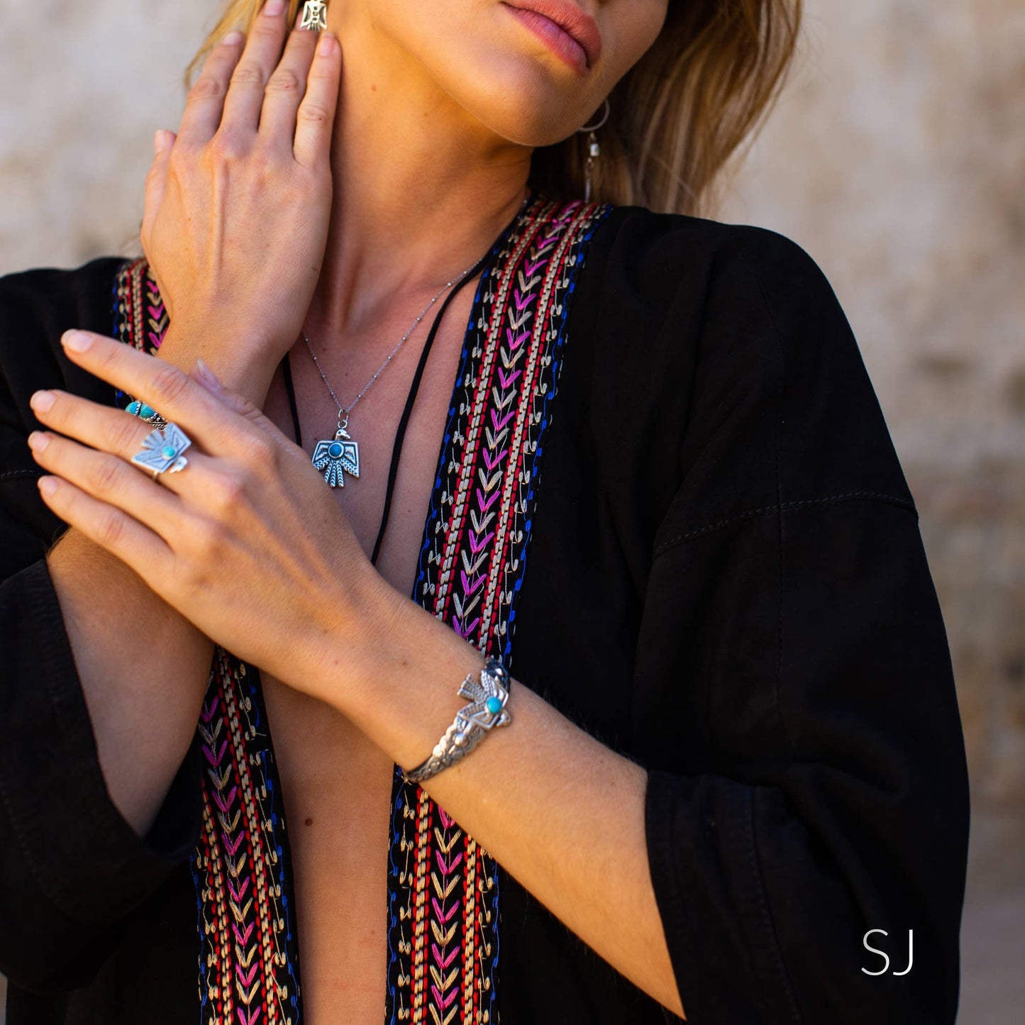 Thunderbird Turquoise Ring