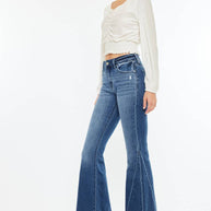 Kan Can Mid Rise Flare Jeans