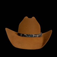 Leather Buckle Belt Hat Band