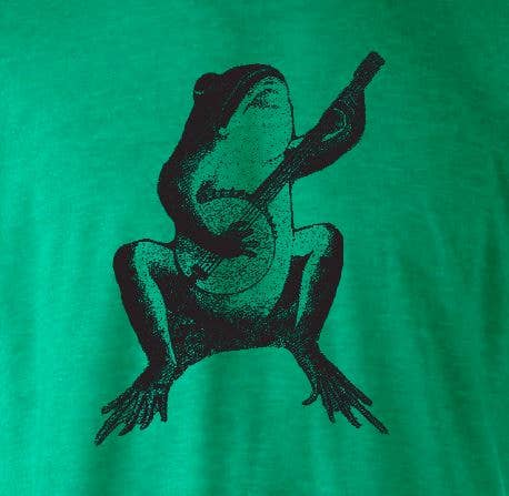 Frog Playing Banjo T-Shirt