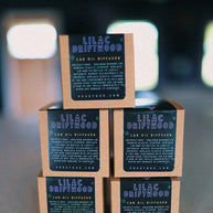 Lilac Driftwood Scented Oil Car Diffuser