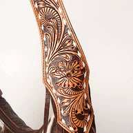 American Darling Hobo Bag Hair-On Hide with Tooled Leather Strap