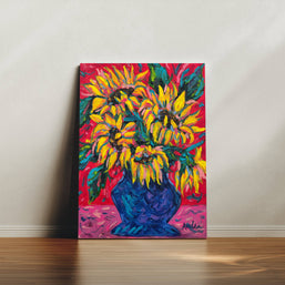Sunflower Bouquet Canvas Print