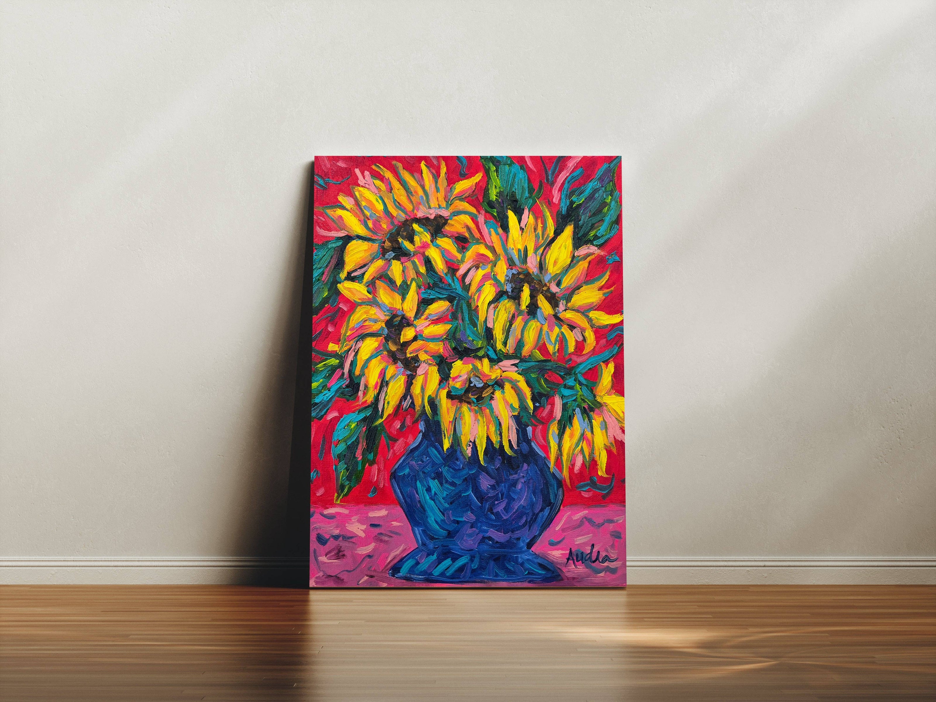 Sunflower Bouquet Canvas Print