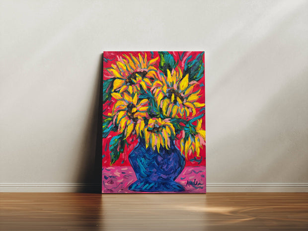 Sunflower Bouquet Canvas Print