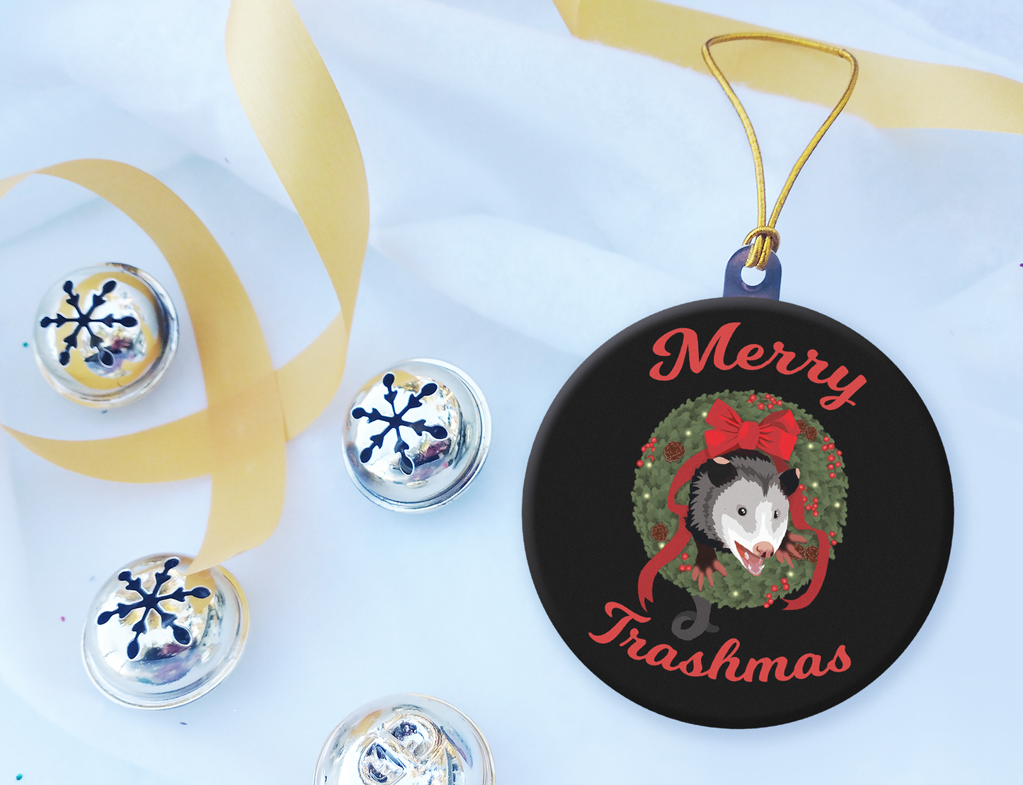 Christmas Ornaments - Frogs, Raccoons, and Opossums